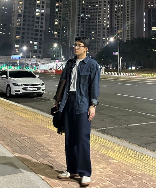 DECET(デケト)の「Denim Work Shirts DCSH007Blue(シャツ/ブラウス・メンズ・その他・SMALL/MEDIUM/LARGE)」の14枚目の写真