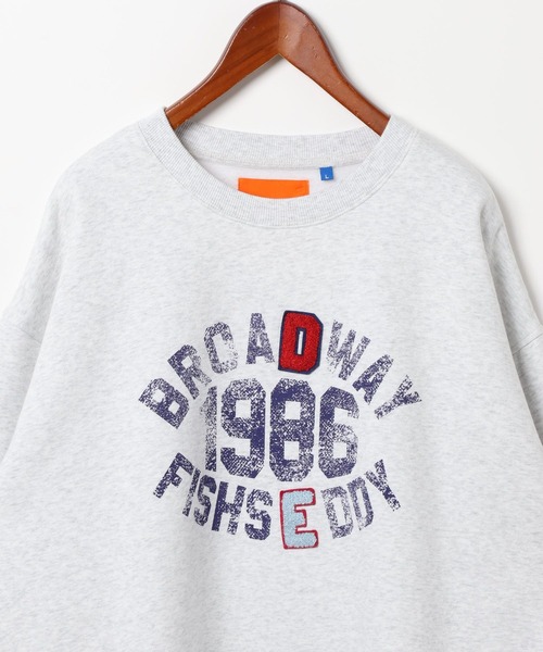 FISHS EDDY(フィッシュエディ)】スウェットプルオーバー【UNISEX