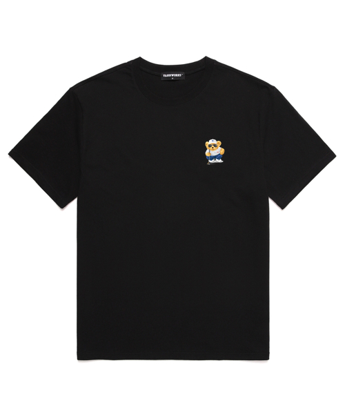 VANNWORKS(バンワークス)の「GOLF BEAR オーバーサイズ 半袖Tシャツ (VNDTS207) ブラック(Tシャツ/カットソー・レディース・その他・XX-LARGE/LARGE/MEDIUM/SMALL/X-LARGE)」の1枚目の写真