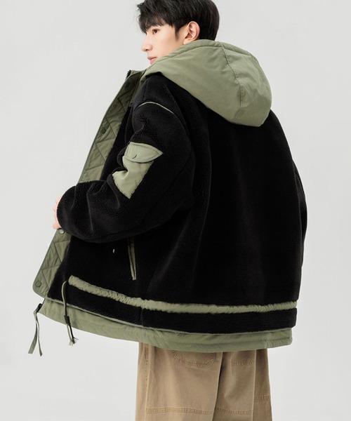 セール】ボアジャケット（ナイロンジャケット）｜aimoha（アイモハ）の