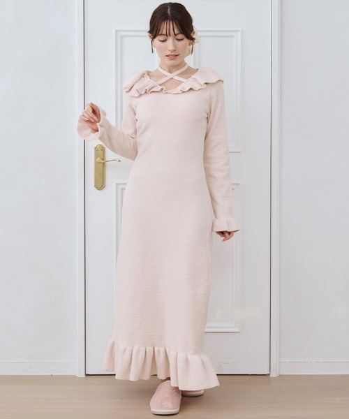 cup in frill one-piece カップインフリルワンピース