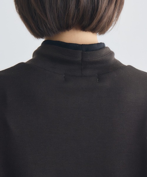 KATHARINE ROSS（キャサリンロス）の「【KATHARINE ROSS】配色タートルプルオーバー（Tシャツ/カットソー・レディース・ブラック/グレー/レッド/ブラウン・FREE）」の17枚目の写真