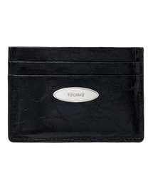 TOOAMO（トゥアモ）の「Vintage Card Wallet Black [Cowhide]（札入れ/マネークリップ・レディース）」