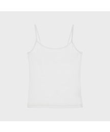 Lace Trim Sleeveless (White)
