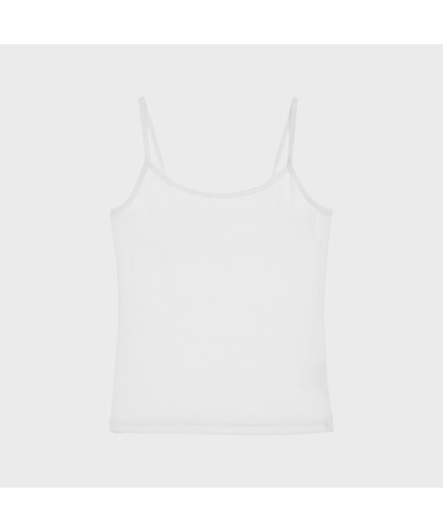 ALKI ALKA(アルキアルカ)の「Lace Trim Sleeveless (White)(Tシャツ/カットソー・レディース・ホワイト・FREE)」の1枚目の写真