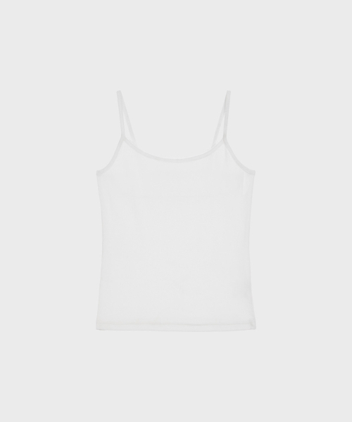 ALKI ALKA(アルキアルカ)の「Lace Trim Sleeveless (White)(Tシャツ/カットソー・レディース・ホワイト・FREE)」の2枚目の写真