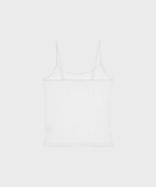 ALKI ALKA(アルキアルカ)の「Lace Trim Sleeveless (White)(Tシャツ/カットソー・レディース・ホワイト・FREE)」の3枚目の写真