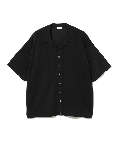 crepuscule / Washi Open Collar S/S Shirt（シャツ/ブラウス