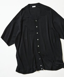 crepuscule（クレプスキュール）の「crepuscule / Washi Open Collar S/S Shirt（シャツ/ブラウス）」