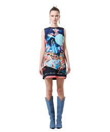 Utopia Print Mini Dress