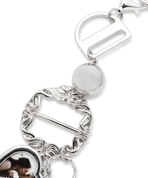 L.H.P(エルエイチピー)の「hurjaboyacc/ホジャボーイ/HEART MIX NECKLACE(ネックレス・レディース・シルバー・F)」の6枚目の写真