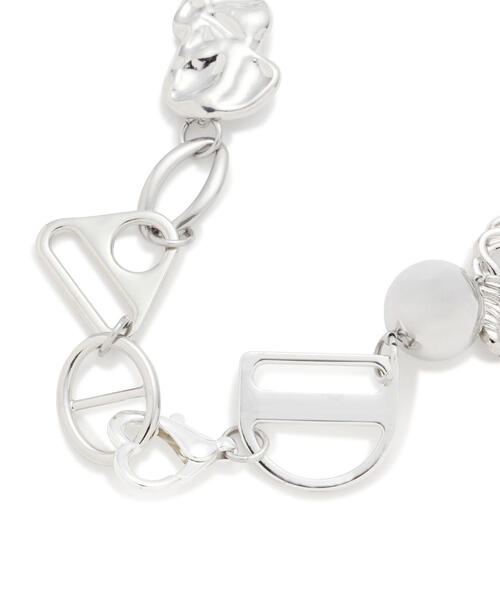 L.H.P(エルエイチピー)の「hurjaboyacc/ホジャボーイ/HEART MIX NECKLACE(ネックレス・レディース・シルバー・F)」の7枚目の写真