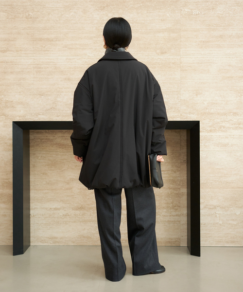 plage（プラージュ）の「《WEB限定追加》撥水tailored puff コート 3（その他アウター・レディース・ブラック・36/38）」の7枚目の写真