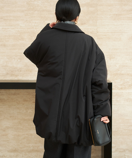 plage（プラージュ）の「《WEB限定追加》撥水tailored puff コート 3（その他アウター・レディース・ブラック・36/38）」の11枚目の写真