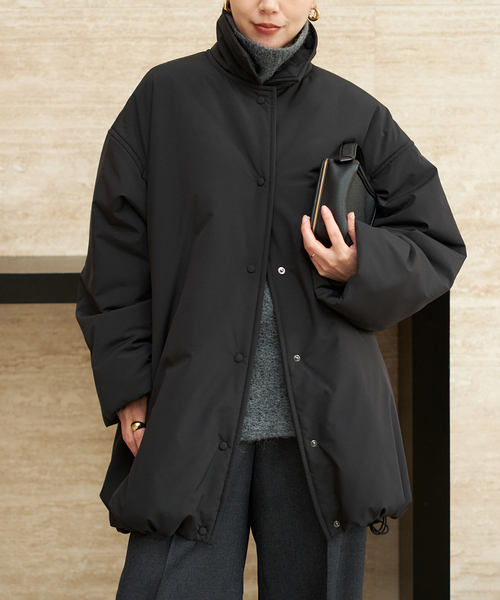 撥水tailored puff コート　Plage プラージュ 撥水tailored puff coat 思わず使いやすそうって呟いてしまいました
