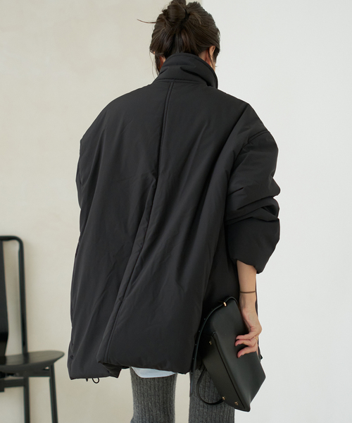 WEB限定追加》撥水tailored puff コート 3（その他アウター）｜Plage