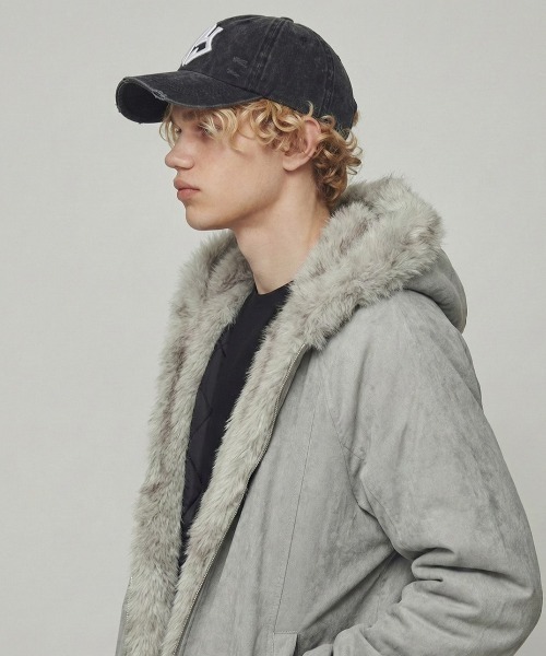 VIBGYOR（ヴィブジョー）の「【IZU】 ヴィンテージウォッシュダメージロゴキャップ（キャップ・メンズ・ブラック/グレー系その他・FREE）」の9枚目の写真