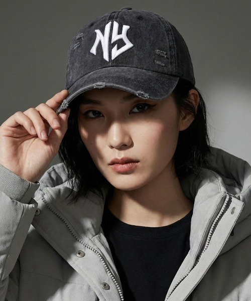 VIBGYOR（ヴィブジョー）の「【IZU】 ヴィンテージウォッシュダメージロゴキャップ（キャップ・メンズ・ブラック/グレー系その他・FREE）」の10枚目の写真