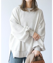 reca | 裏ボアオーバーサイズプルオーバー(スウェット)