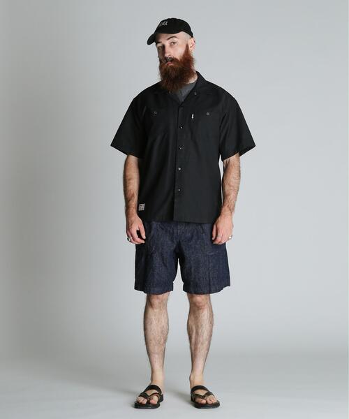 Schott(ショット)の「Schott/ショット/PLAIN NC SHIRT/プレーン エヌシー シャツ(シャツ/ブラウス・メンズ・ブラック/グレー/ミント・M/L/XL/2XL)」の4枚目の写真