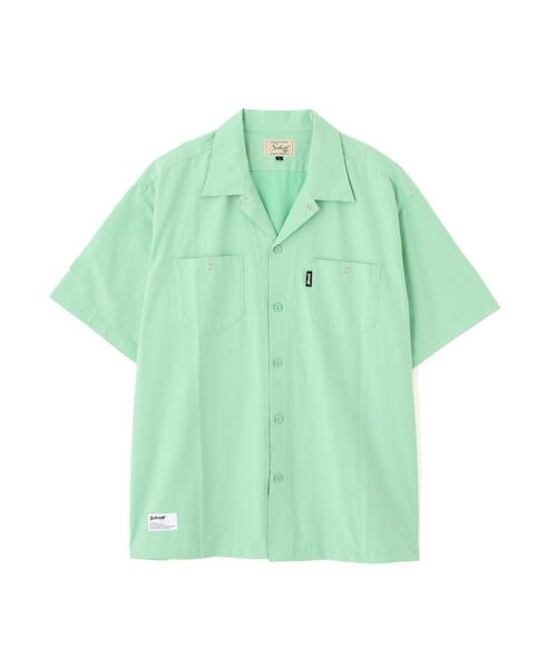 Schott(ショット)の「Schott/ショット/PLAIN NC SHIRT/プレーン エヌシー シャツ(シャツ/ブラウス・メンズ・ブラック/グレー/ミント・M/L/XL/2XL)」の18枚目の写真