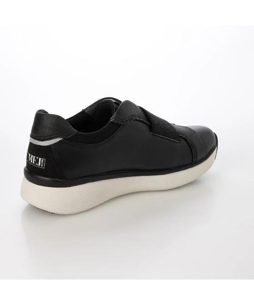 Mode et Jacomo（モードエジャコモ）の「きれいめ厚底ベルクロスニーカー（スニーカー・レディース・ブラック/アイボリー/ライトピンク・22.5cm/23cm/23.5cm/24cm/24.5cm）」の11枚目の写真