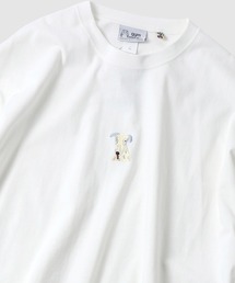 7.4oz DOG刺繍ビッグロンTEE