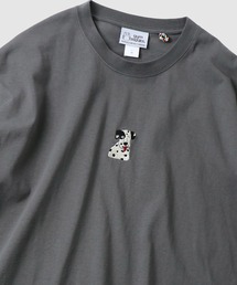 7.4oz DOG刺繍ビッグロンTEE