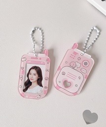 VIBGYOR（ヴィブジョー）の「oshipic/推し活  レトロスマホ風 ミニトレカ 証明写真 ミニカードケース S0018（ポーチ）」