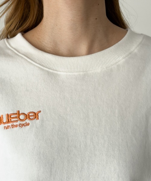 CANAL JEAN（キャナルジーン）の「El mar　number 胸刺繍裏毛トレーナー（スウェット・レディース・グレー/ホワイト/ネイビー・ONE SIZE）」の10枚目の写真