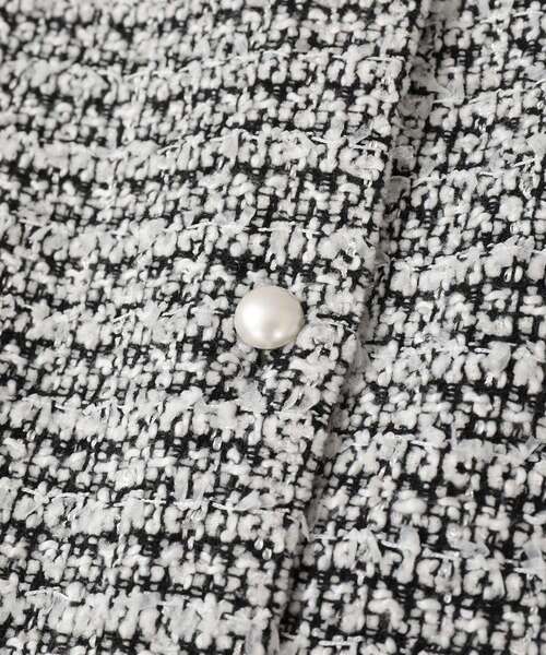 Green　Parks（グリーンパークス）の「O.ツイードペプラムベスト（ベスト・レディース・ブラック/グレー・FREE）」の12枚目の写真