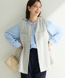 Green Parks | O.ツイードペプラムベスト(ベスト)