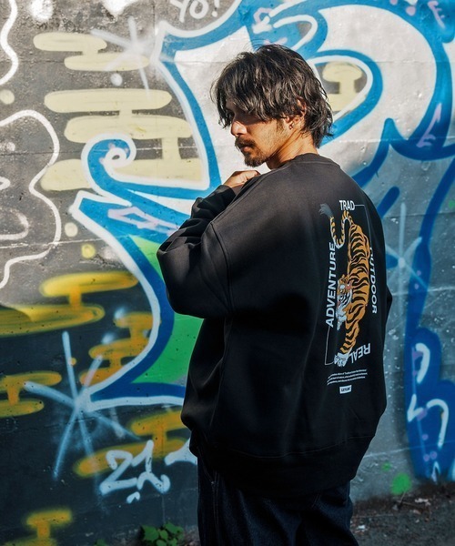 Leyline(レイライン)の「【Leyline】Trad adventure sweat(スウェット・メンズ・ブラック/ホワイト・XL/L/M)」の7枚目の写真