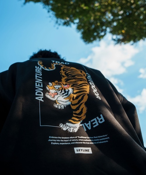 Leyline(レイライン)の「【Leyline】Trad adventure sweat(スウェット・メンズ・ブラック/ホワイト・XL/L/M)」の8枚目の写真