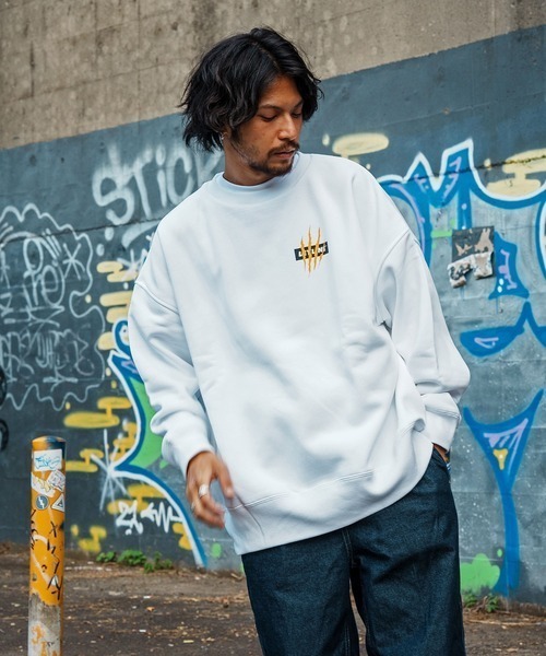 Leyline(レイライン)の「【Leyline】Trad adventure sweat(スウェット・メンズ・ブラック/ホワイト・XL/L/M)」の3枚目の写真