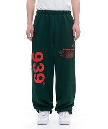 ARCHIVE BOLD（アーカイブボールド）の「939 LOGO SWEAT PANTS (DEEP GREEN)（スウェットパンツ）」