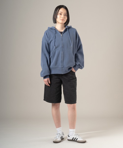 Levi's（リーバイス）の「Levi's/リーバイス ヴィンテージ リラックスド フルジップ フーディー（パーカー・レディース・ブルー・XS/M/S）」の4枚目の写真