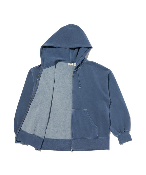 Levi's（リーバイス）の「Levi's/リーバイス ヴィンテージ リラックスド フルジップ フーディー（パーカー・レディース・ブルー・XS/M/S）」の12枚目の写真