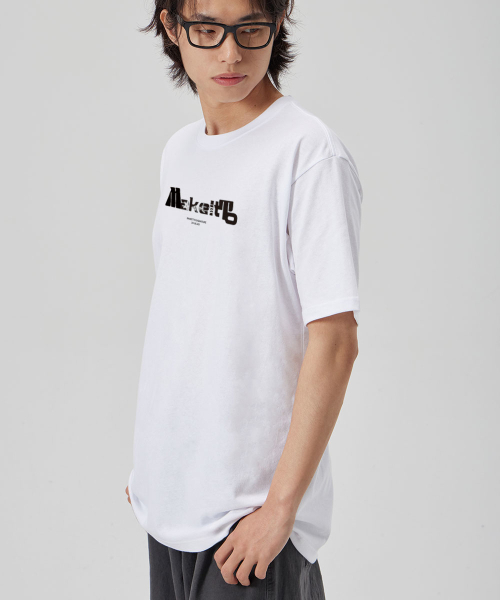 MAKEITTO（メイキット）の「[BOLD LETTERING] CREW NECK TEE_WHITE（Tシャツ/カットソー・メンズ・その他・M/L/XL/XXL）」の3枚目の写真