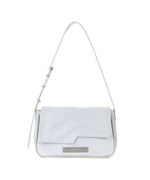 CRYSTAL WAVE POINT MESSENGER BAG_SILVER