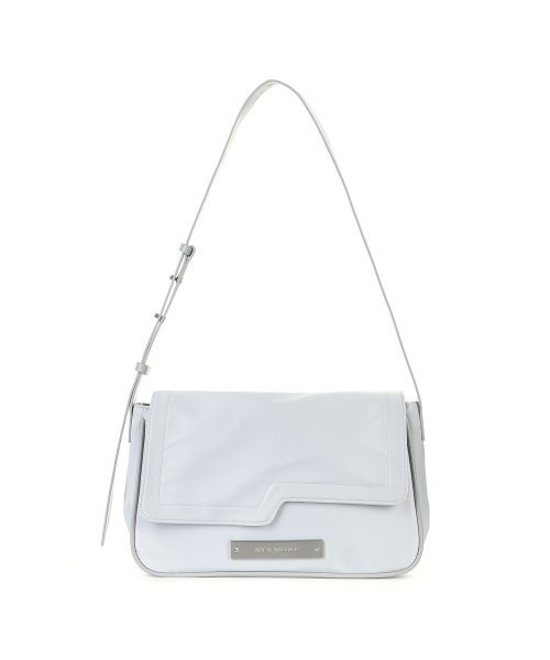 NICK&NICOLE(ニックアンドニコール)の「CRYSTAL WAVE POINT MESSENGER BAG_SILVER(ショルダーバッグ・レディース・その他・ONE SIZE)」の1枚目の写真
