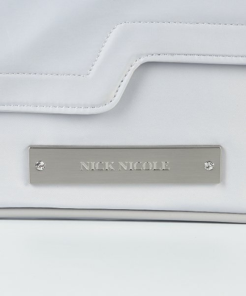 NICK&NICOLE(ニックアンドニコール)の「CRYSTAL WAVE POINT MESSENGER BAG_SILVER(ショルダーバッグ・レディース・その他・ONE SIZE)」の4枚目の写真