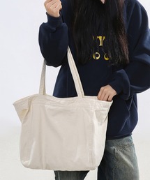 WESTBOY（ウエストボーイ）の「大容量 シンプル デニム地 トートバッグ WO25W17BG27（トートバッグ）」