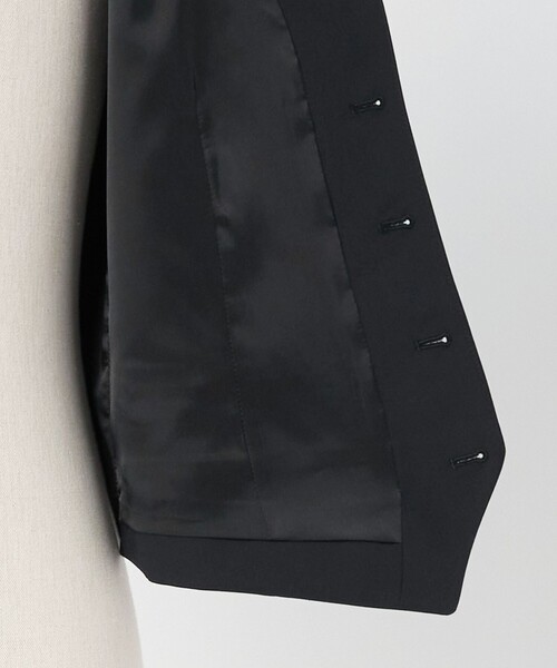 green label relaxing（グリーンレーベルリラクシング）の「A+ TWPU トロピカル無地 スリム 5B セットアップ ベスト -ウォッシャブル-（スーツベスト・メンズ・ブラック/ネイビー/ダークグレー/ロイヤルブルー/ダークブラウン・L/XXL/XL/S/M）」の9枚目の写真
