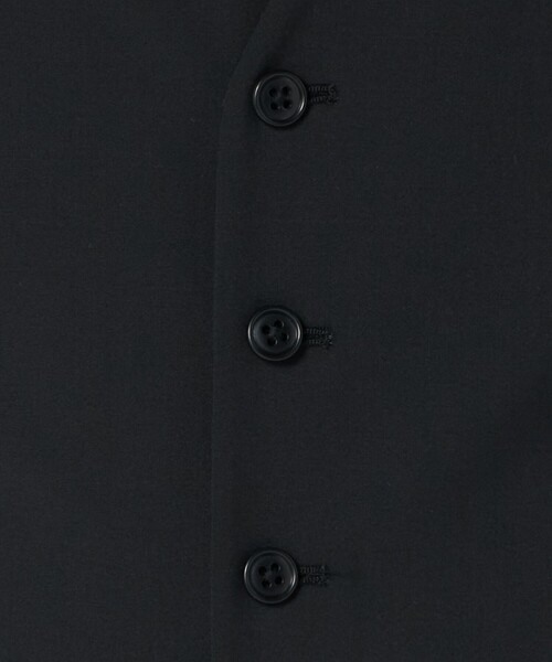 green label relaxing（グリーンレーベルリラクシング）の「A+ TWPU トロピカル無地 スリム 5B セットアップ ベスト -ウォッシャブル-（スーツベスト・メンズ・ブラック/ネイビー/ダークグレー/ロイヤルブルー/ダークブラウン・L/XXL/XL/S/M）」の10枚目の写真