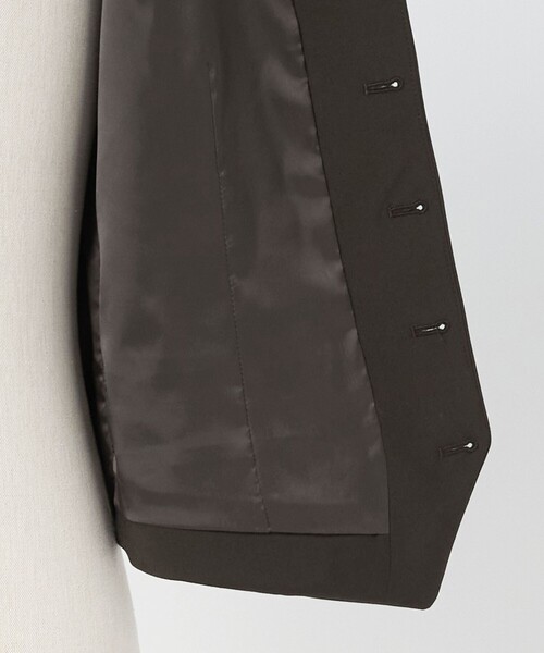 green label relaxing（グリーンレーベルリラクシング）の「A+ TWPU トロピカル無地 スリム 5B セットアップ ベスト -ウォッシャブル-（スーツベスト・メンズ・ブラック/ネイビー/ダークグレー/ロイヤルブルー/ダークブラウン・L/XXL/XL/S/M）」の19枚目の写真