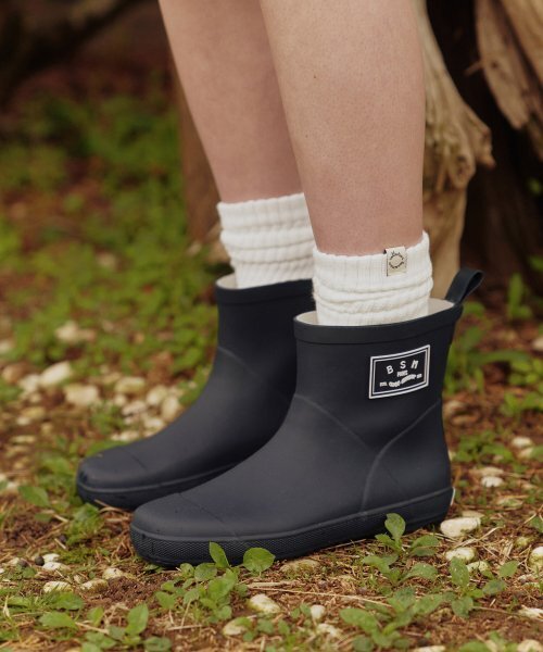 BENSIMON(ベンシモン)の「BSM RAIN BOOTS LOW - MIDNIGHT NAVY(レインシューズ・レディース・ダークネイビー・38/37/40)」の1枚目の写真