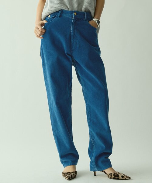 Drawing Numbers（ドローイング ナンバーズ）の「【Drawing Numbers】ブリーチコーデュロイパンツ（その他パンツ・レディース・グレー/ブルー・36/38/42/40）」の2枚目の写真