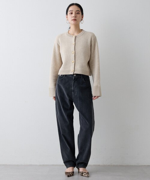 Drawing Numbers（ドローイング ナンバーズ）の「【Drawing Numbers】ブリーチコーデュロイパンツ（その他パンツ・レディース・グレー/ブルー・36/38/42/40）」の4枚目の写真