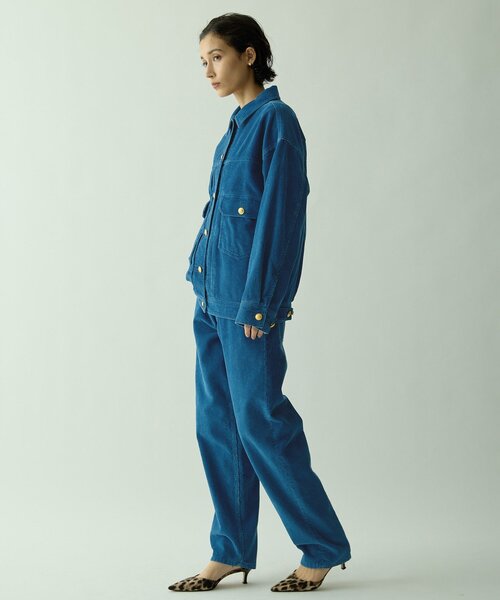 Drawing Numbers（ドローイング ナンバーズ）の「【Drawing Numbers】ブリーチコーデュロイパンツ（その他パンツ・レディース・グレー/ブルー・36/38/42/40）」の12枚目の写真